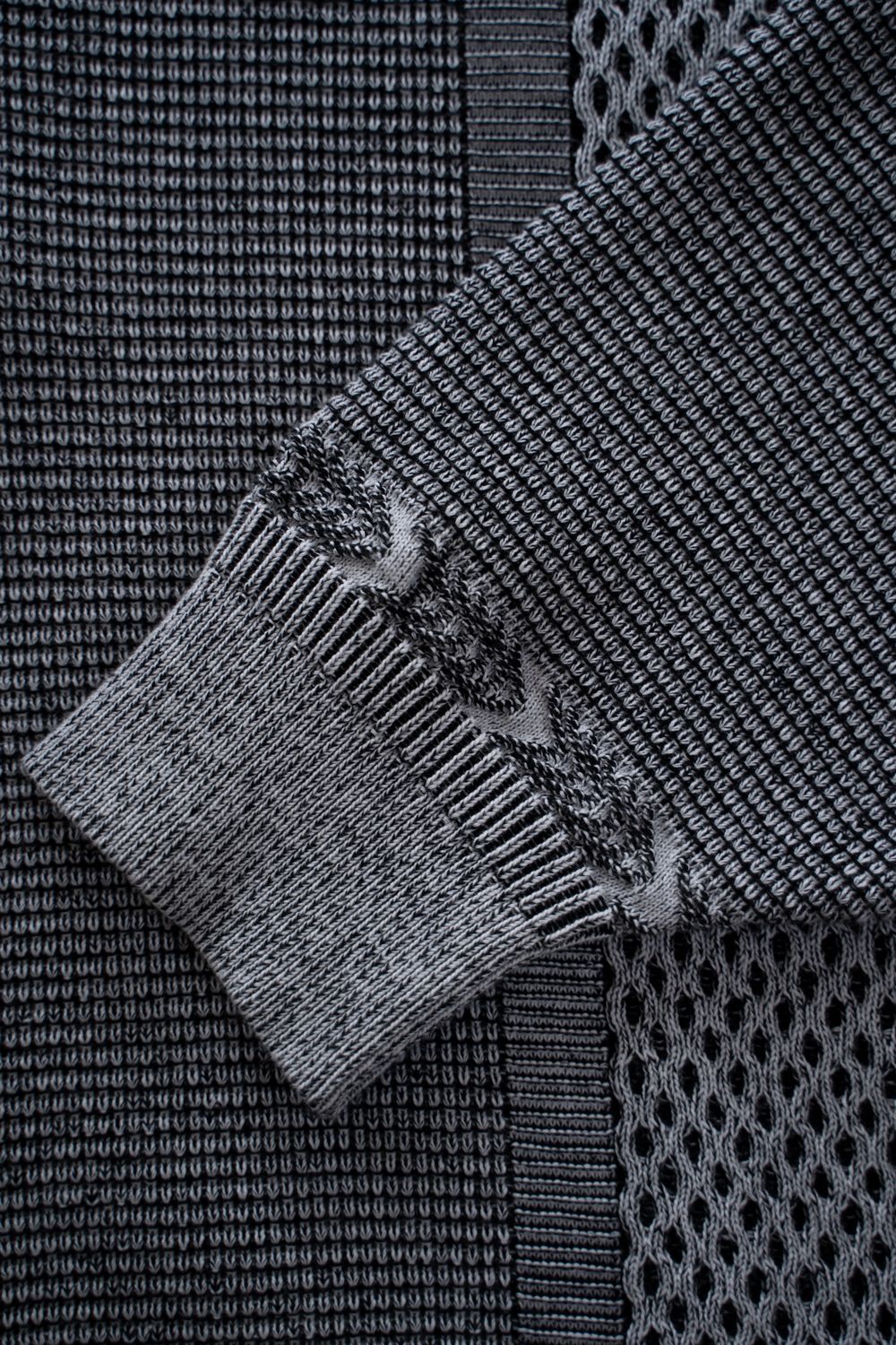【26AW】Karita Half Zip Knit(MIX GRAY)