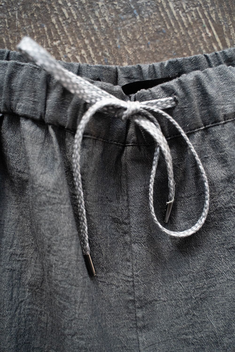 【ラスト1点】【23SS】CTTN Chambray Shorts/コットンシャンブレーショートパンツ(GRAY)
