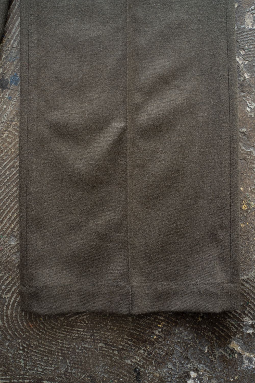 【25AW】2-Tack Slacks/2タックスラックス(BROWN)