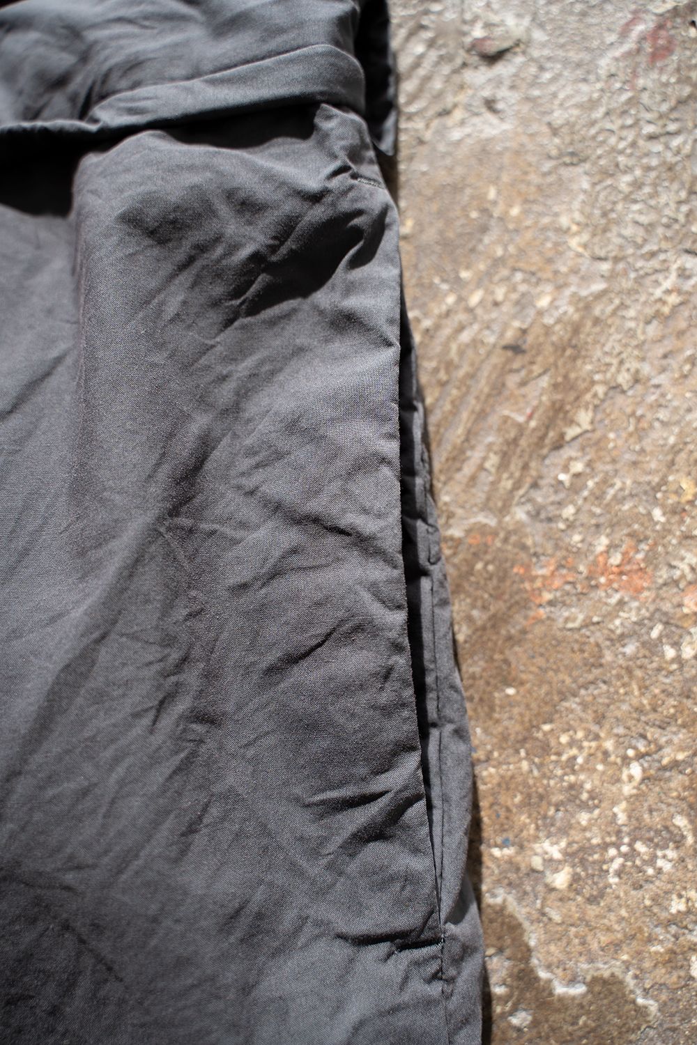 【ラスト1点】【22SS】Back Seam Garment Dyed Pants(SLATE)