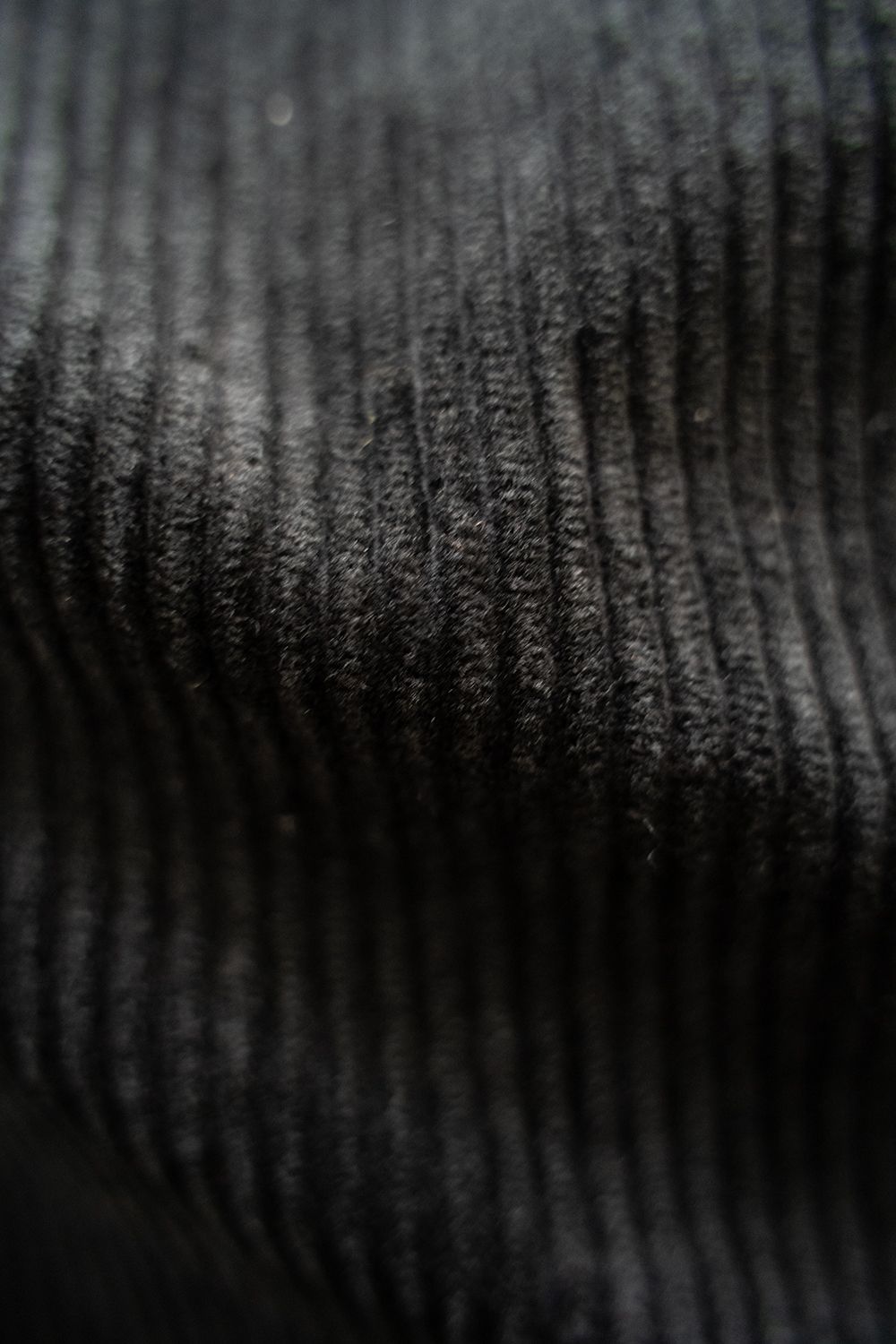 【23AW】綿×レーヨンコーデュロイシャツジャケット(BLACK)