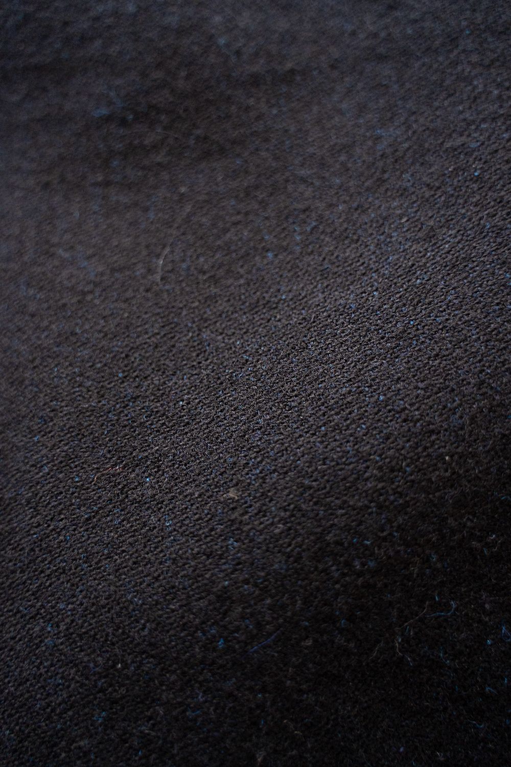 【ラスト1点】【25AW】ウール×ナイロンステンカラーコート(BLACK NAVY)