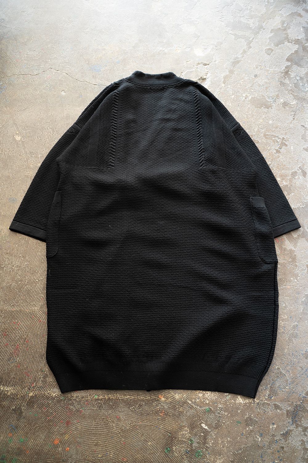 【25AW】Yukiato Knit Coat(BLACK)