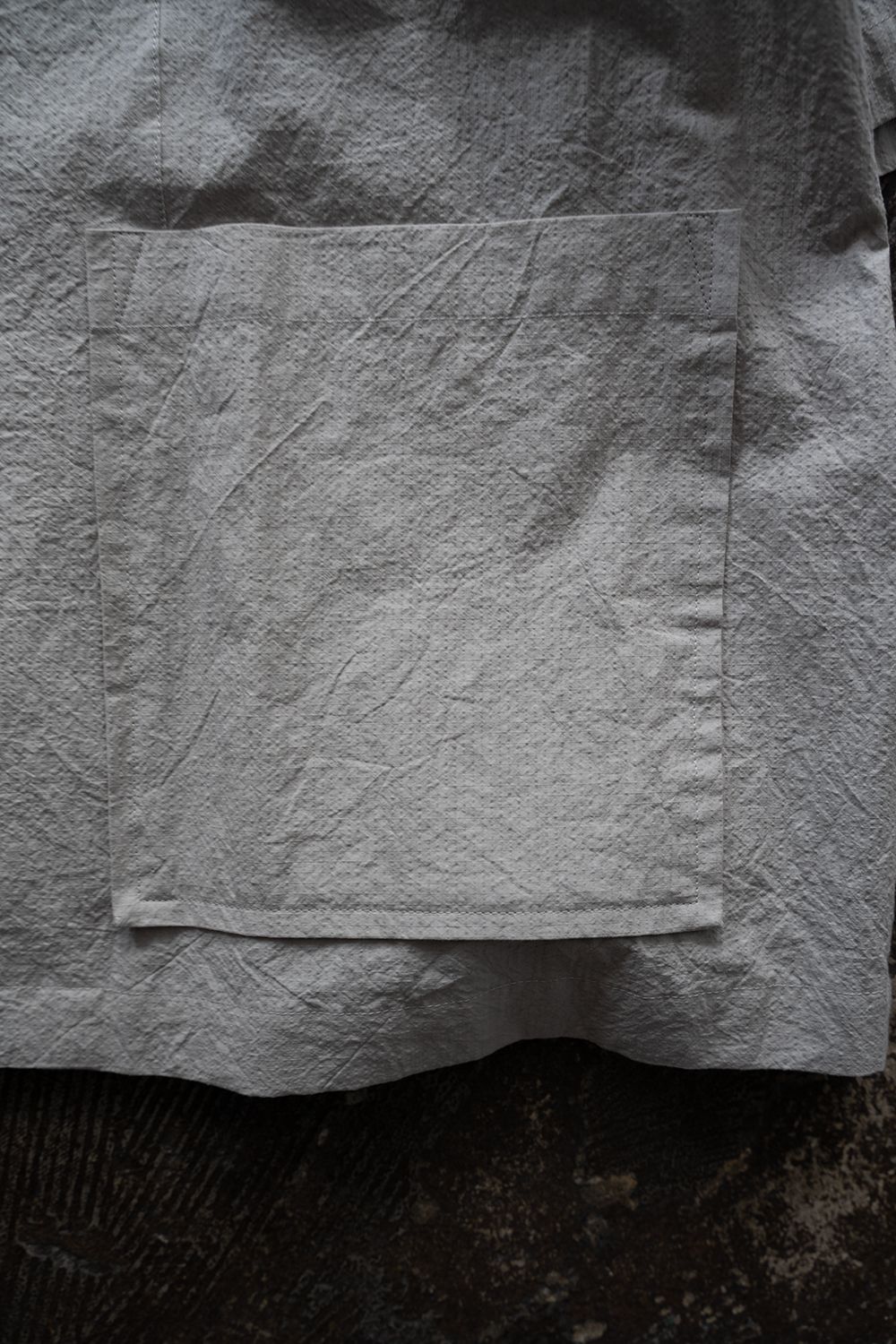 【26SS】Organic Cotton Ripstop Hybrid Shirt(TAUPE)