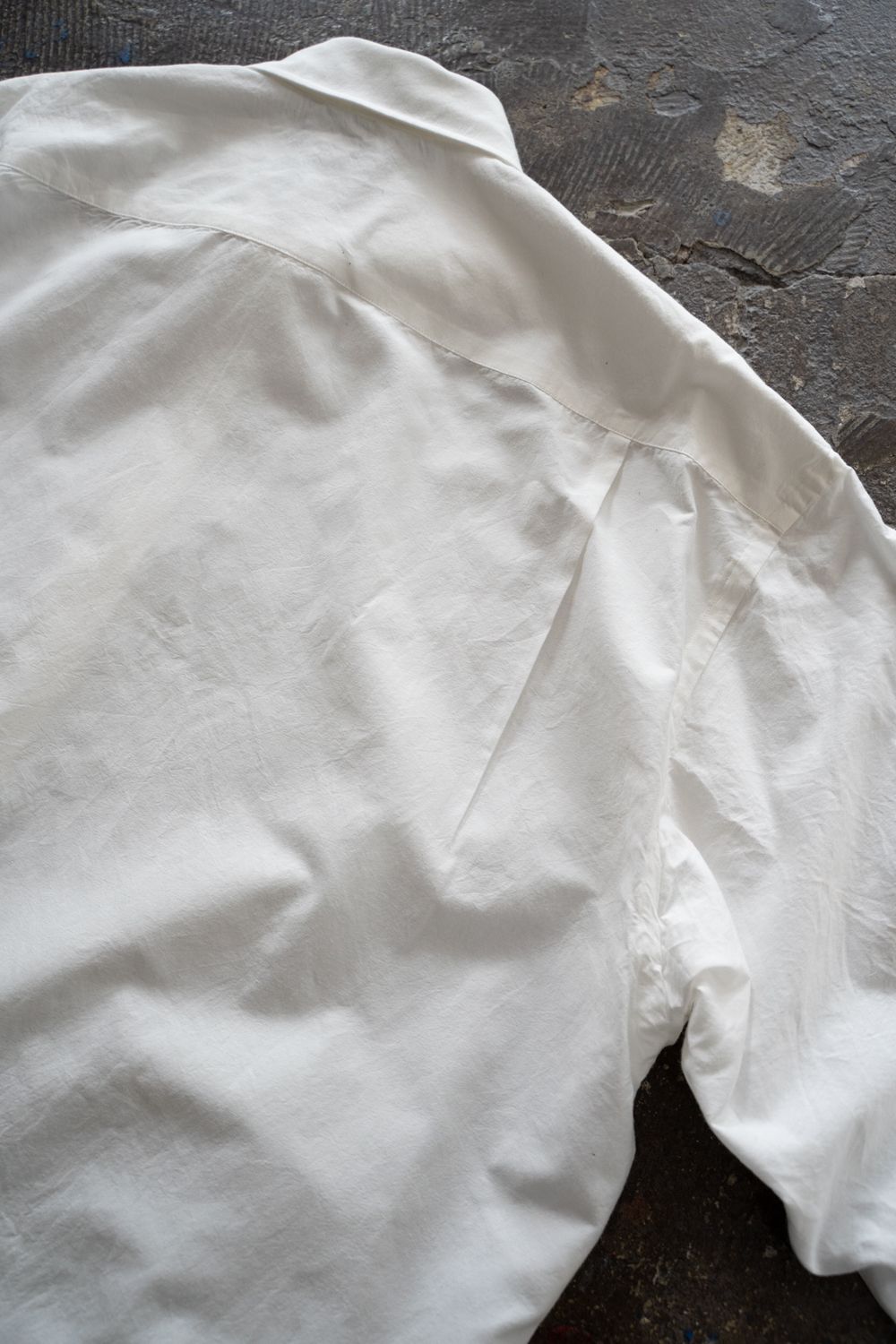 【25AW】Cotton Silk Broad Shirts(OFF WHITE)