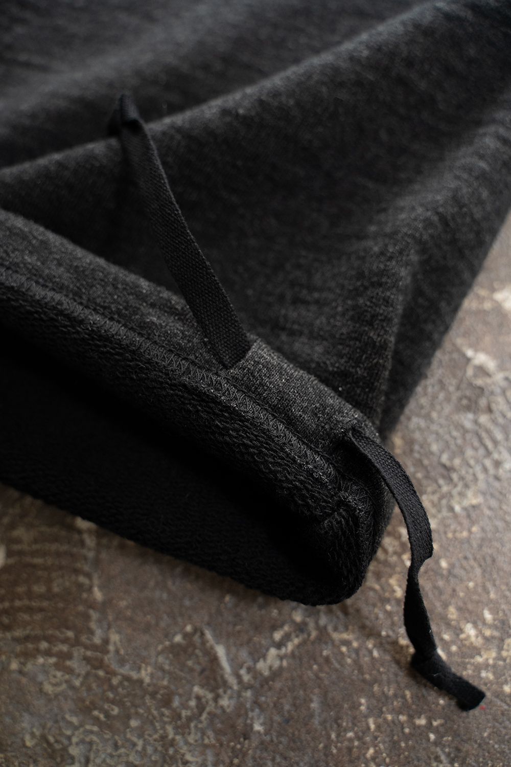 【ラスト1点】wool french terry truck pants/ウールフレンチテリートラックパンツ(CHARCOAL)