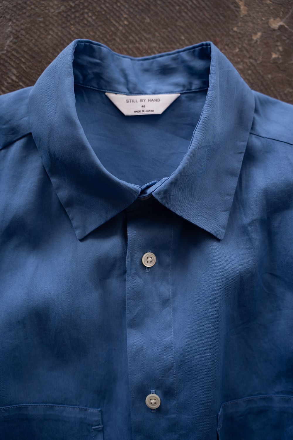 【26SS】ガーメントダイオーバーシャツ(SKY BLUE)