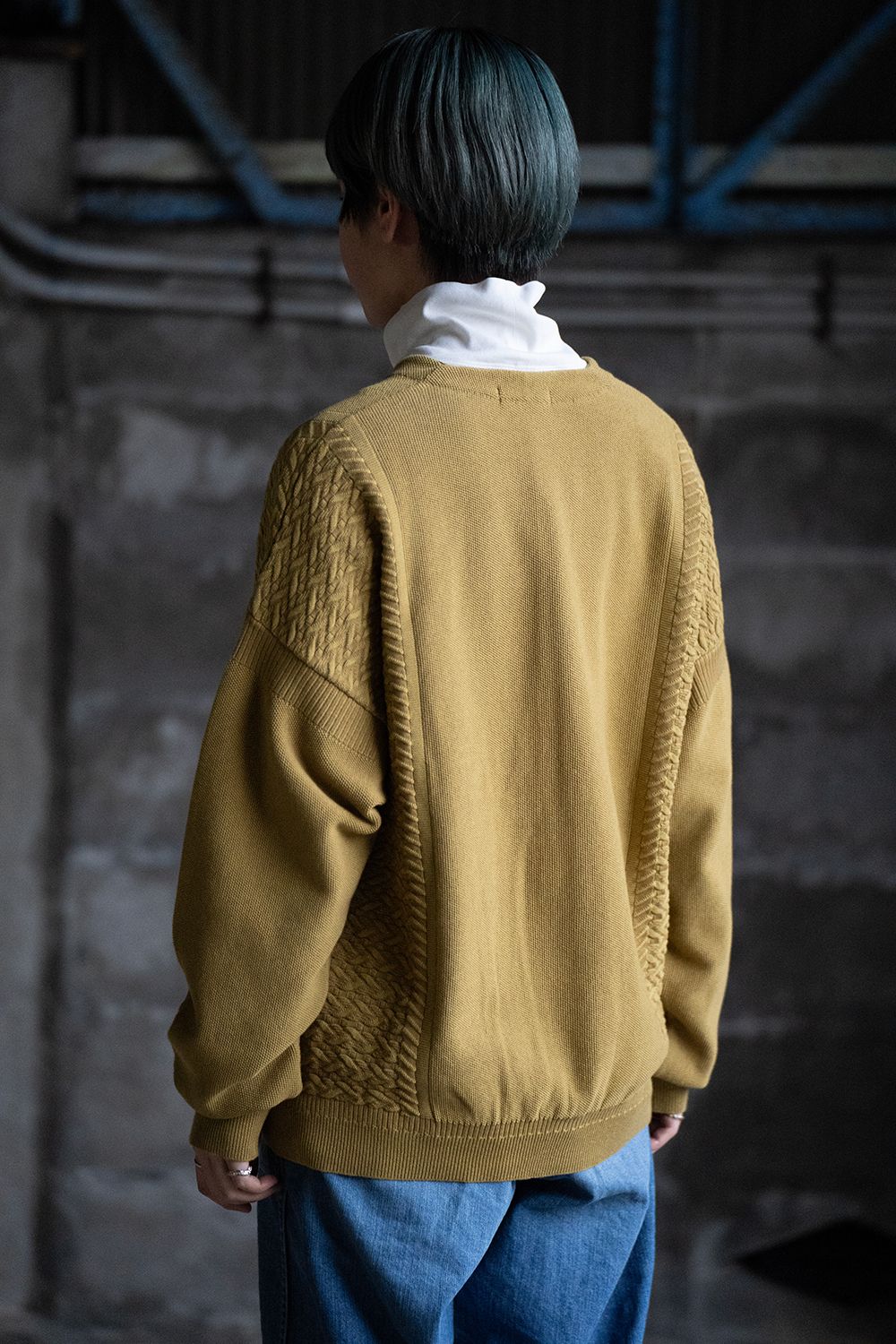 YASHIKI - 【23SS】Hanaikada Cardigan(CITRON YELLOW) | Salty