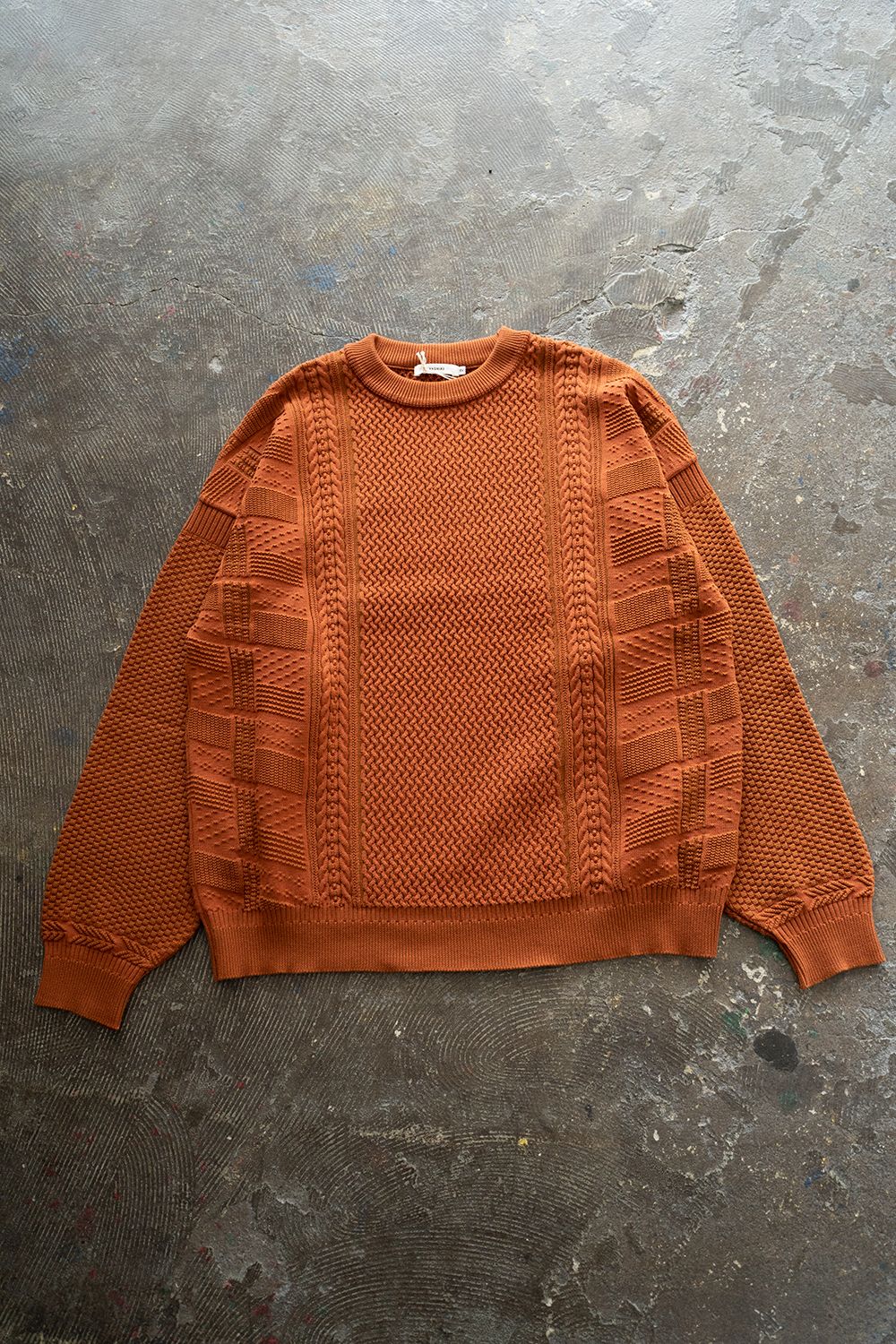 【ラスト1点】【22AW】Arare Knit(ORANGE)