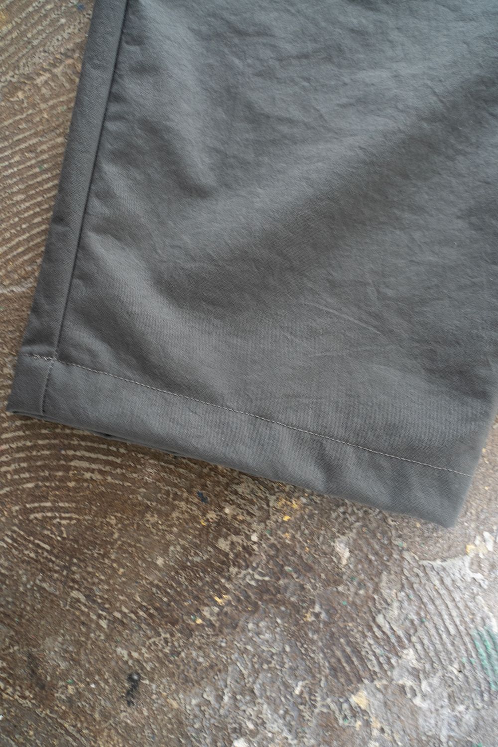【ラスト1点】【24SS】ディープタックナイロンイージーパンツ(SLATE GRAY)