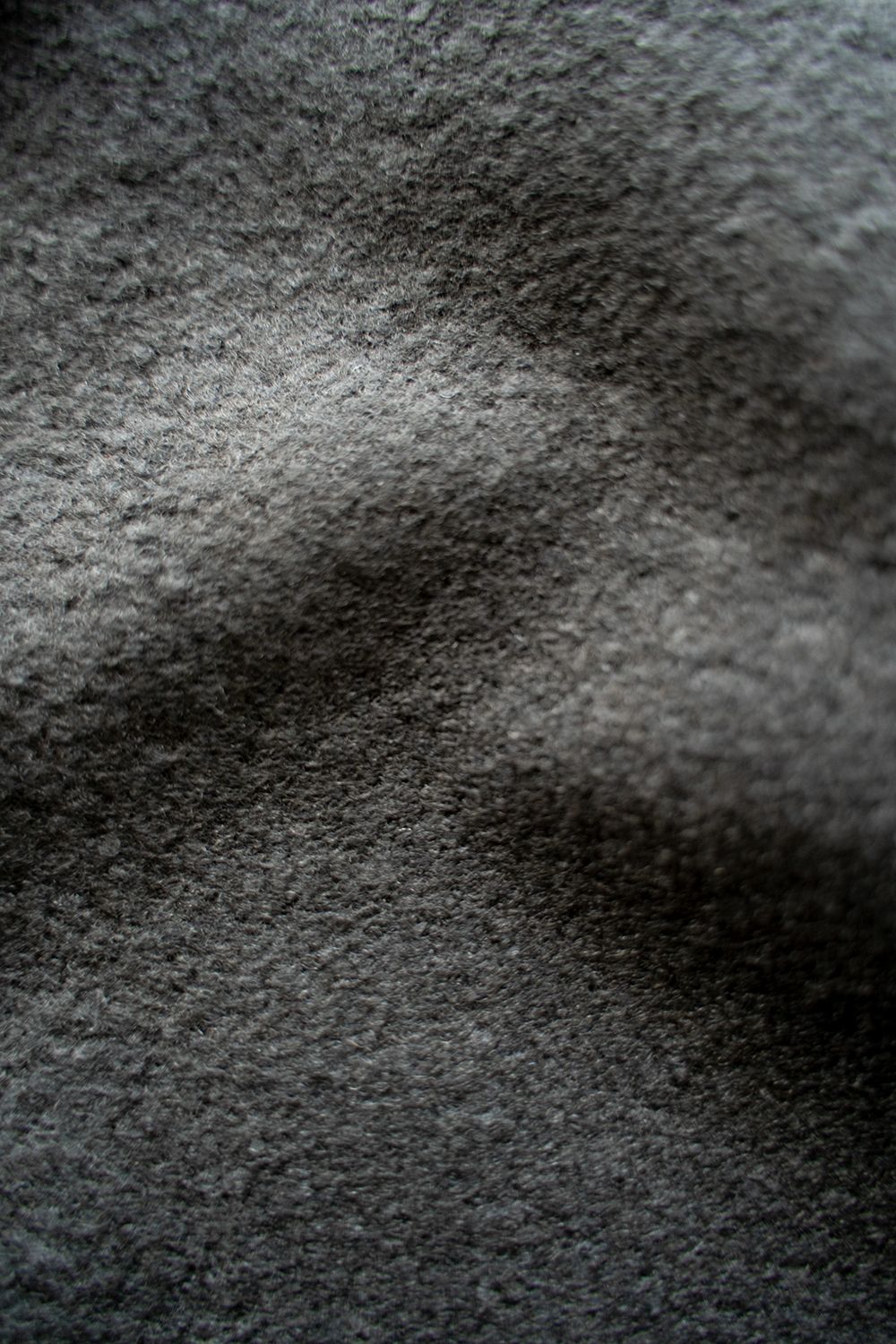 【ラスト1点】【21AW】ウールパイルジップベスト(CHARCOAL)