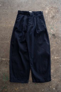 【26SS】11.5ozデニムディープタックパンツ(DARK NAVY)