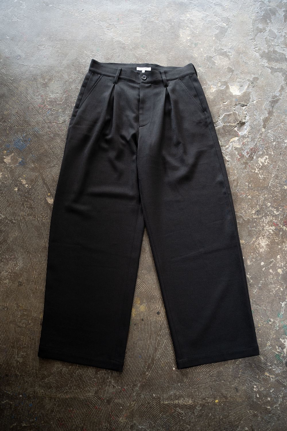 SAYATOMO サヤトモ　イージーパンツ　スラックス　2 SAYATOMO - 【ラスト1点】【23SS】2-Tack Denim Pants/2タック