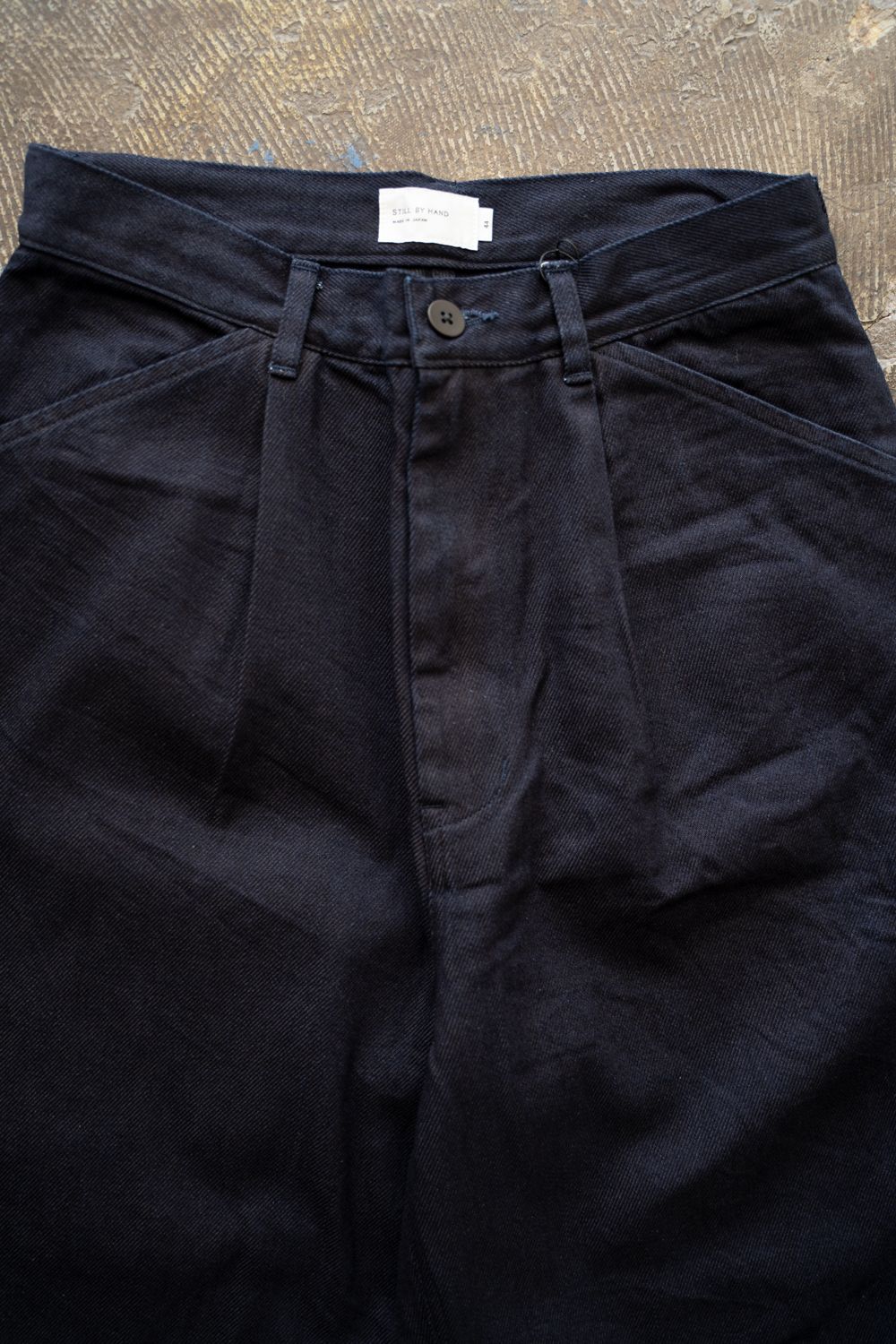 【25AW】12ozデニムワンタックパンツ(DARK NAVY)