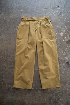 【ラスト1点】2-Tack Baker Pants/2タックベイカーパンツ(OCHER)