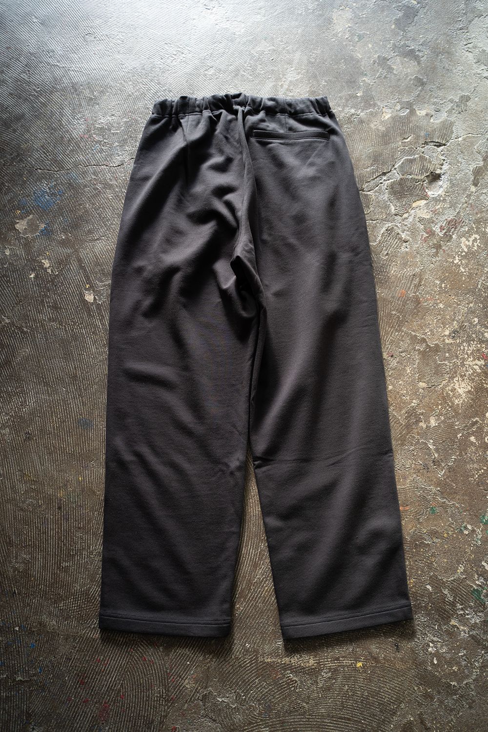【ラスト1点】【24AW】裏毛スウェットイージーパンツ(BLACK NAVY)