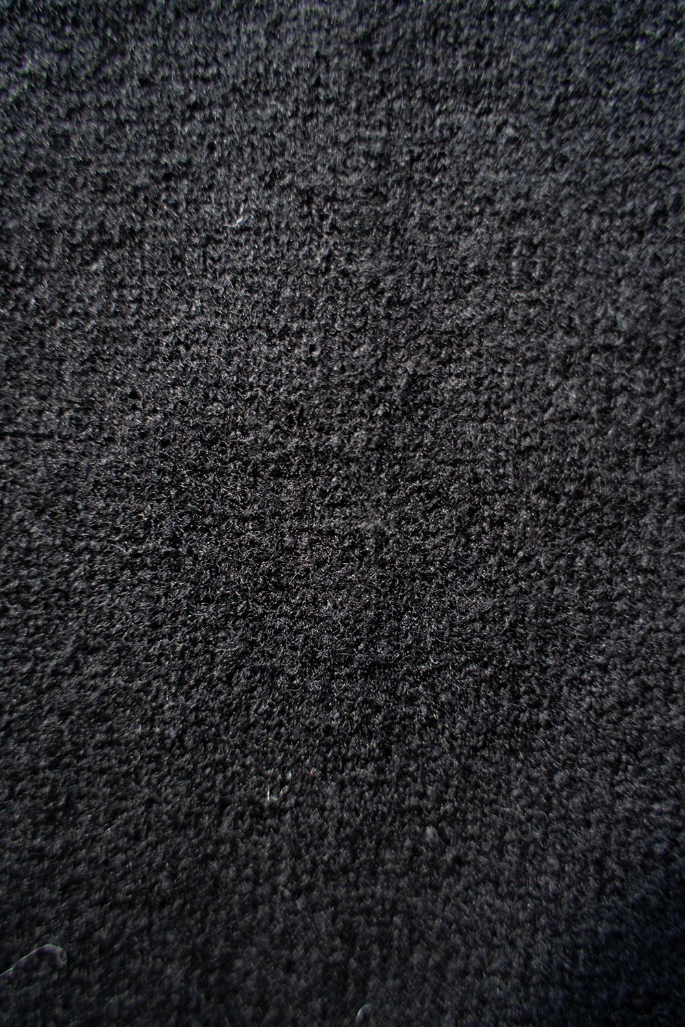 【ラスト1点】【24AW】ウール×シルク10Gクルーネックニット(BLACK)