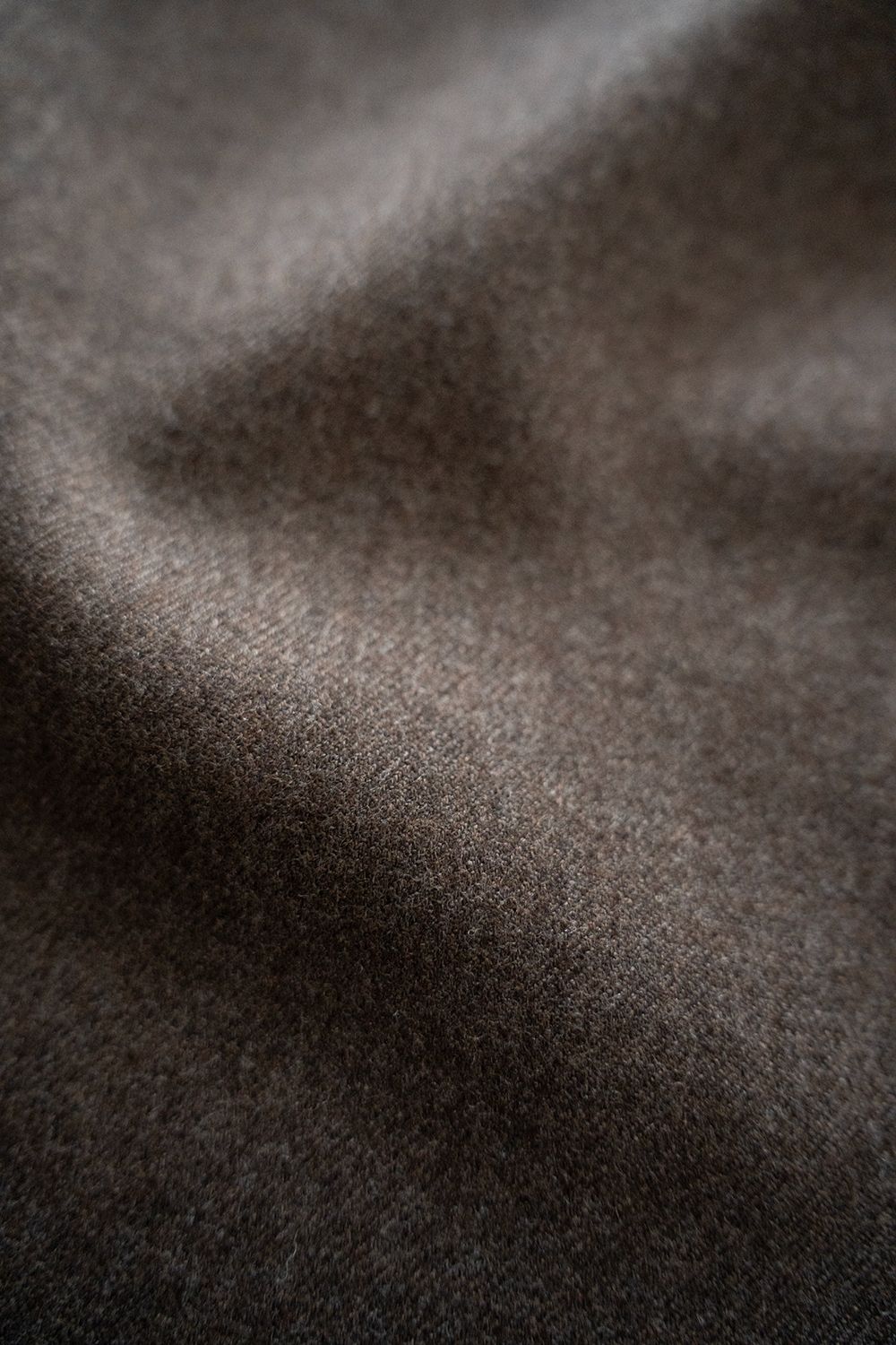 【25AW】ウールサキソニーイージースラックス(MOCHA)