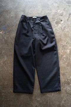【ラスト1点】【23AW】ウールツイルワークパンツ(NAVY)