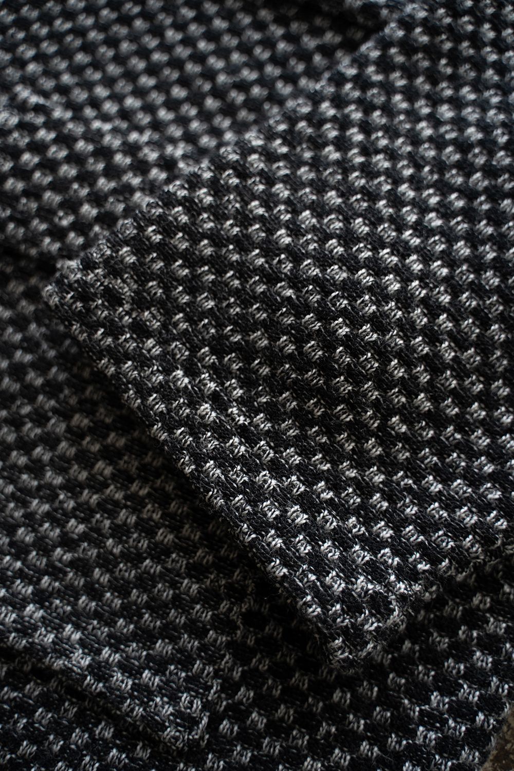 【25AW】Shinsetsu Knit Jacket(MIX GRAY)