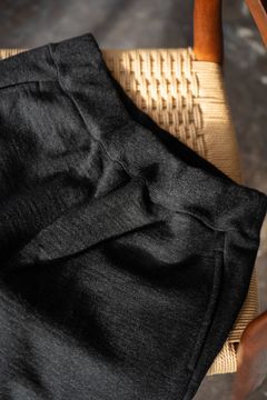【ラスト1点】wool french terry truck pants/ウールフレンチテリートラックパンツ(CHARCOAL)