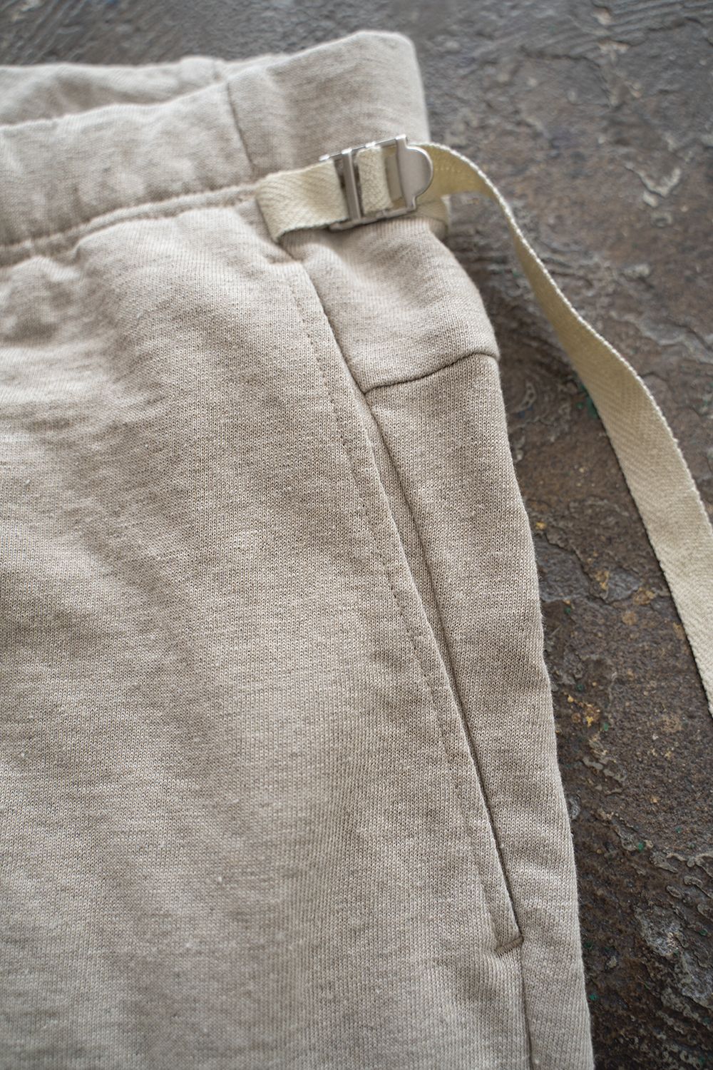 【ラスト1点】High Waist Flare Easy Pants/ハイウエストフレアイージーパンツ(NATURAL)