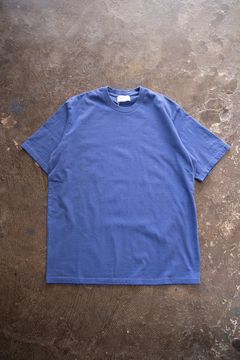 【ラスト1点】【24SS】Loopwheele Crew Neck T-Shirts(DELPHINIUM)