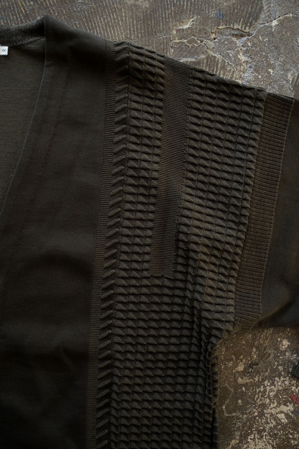 【25AW】Hakuhyo Zip Cardigan(DARK OLIVE)