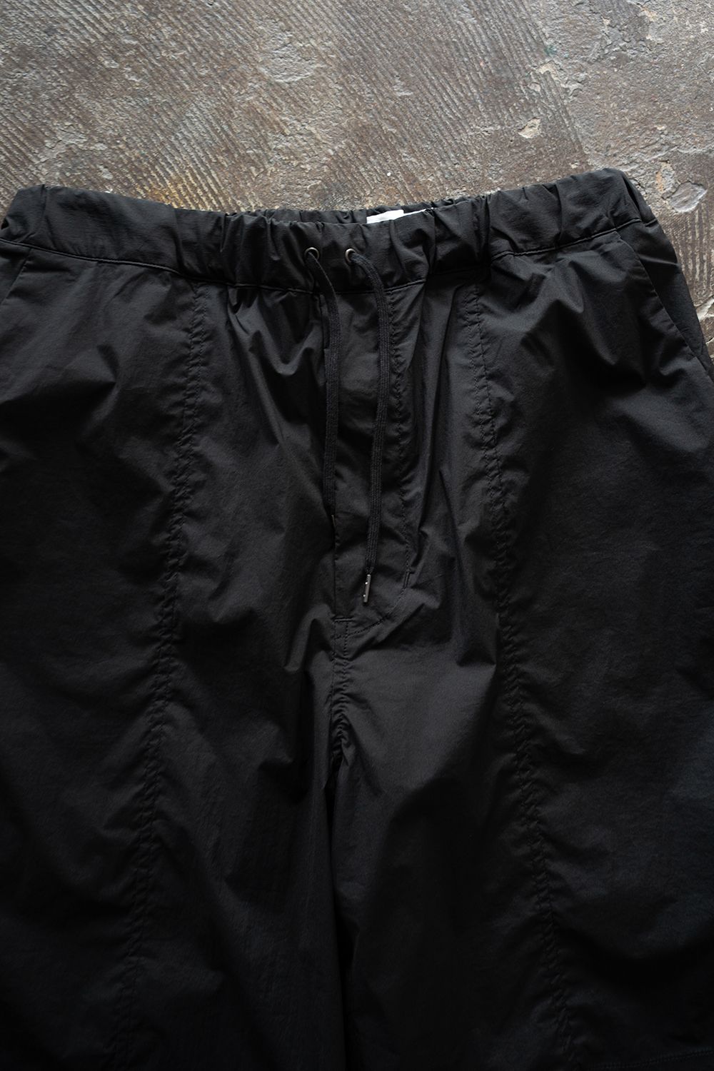 【26SS】ストレッチナイロンハーフパンツ(BLACK)