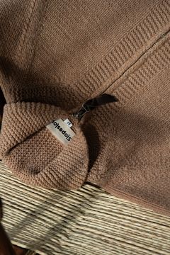【Sサイズ】Cotton/Papar/Wool HAND KNITTING cowichan sweater(KAKISHIBU)