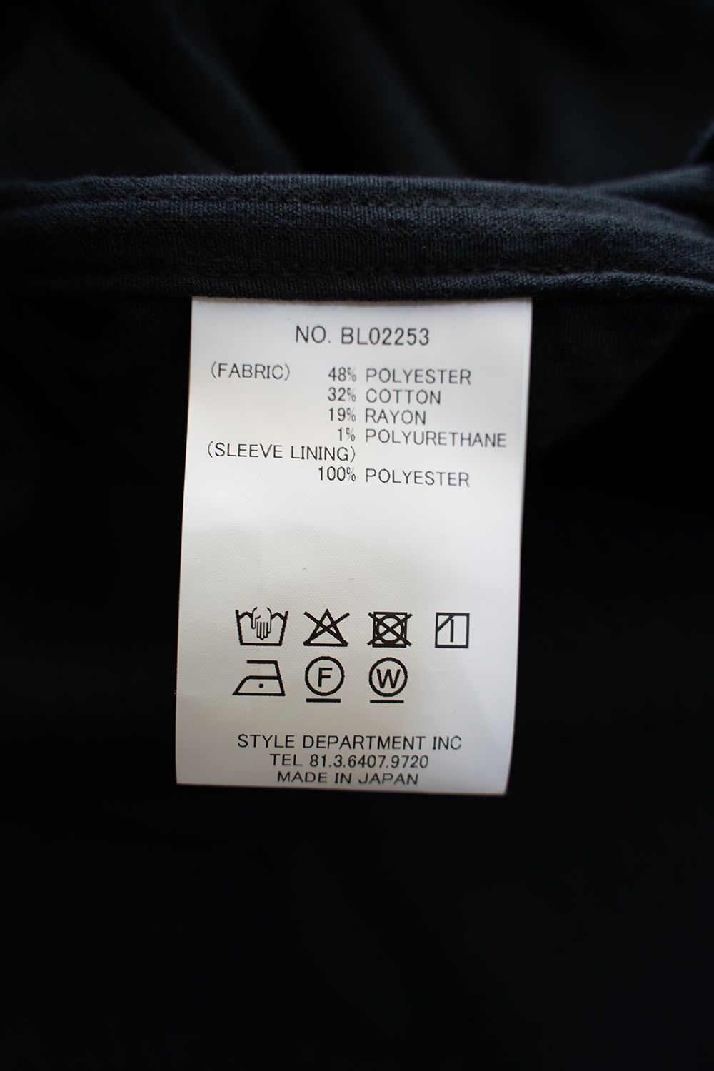 【ラスト1点】【25AW】綿×レーヨンコーデュロイシャツジャケット(BLACK)