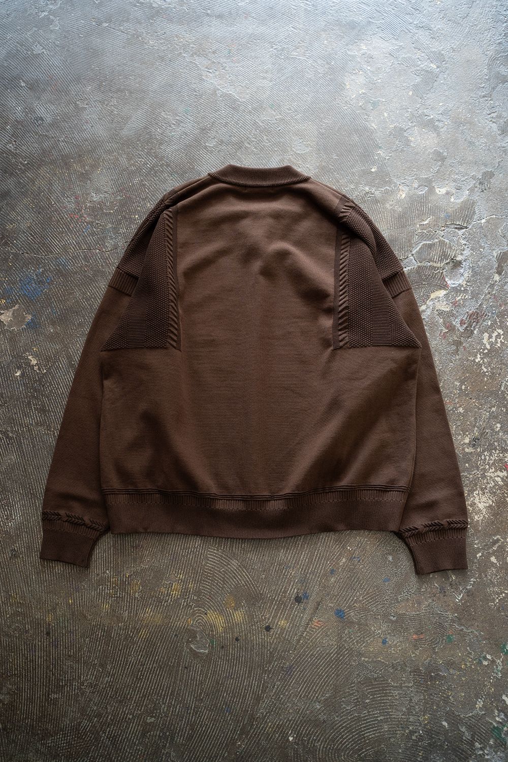 【ラスト1点】【24AW】Ryoshu V Neck Knit(BROWN)