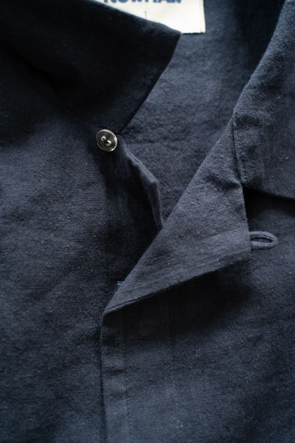 【ラスト1点】【23SS】"joint(short)"pajama【オールインワン】(LINEN COTTON NAVY)