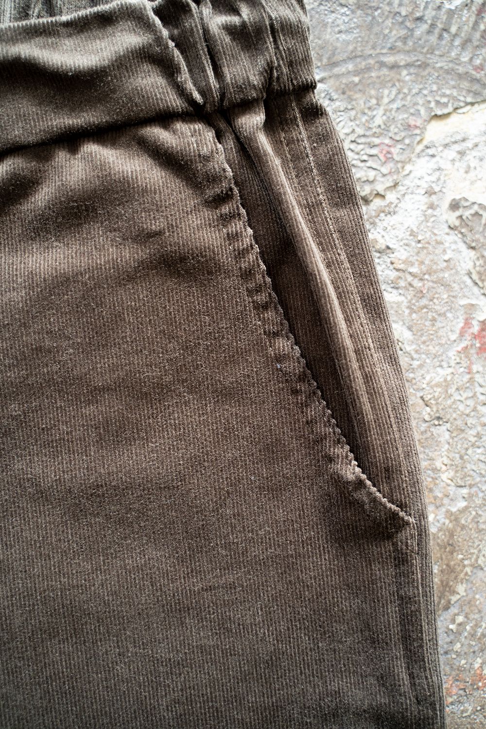 【ラスト1点】【21AW】Semi Wide Relaxed Pants(DARK BROWN)
