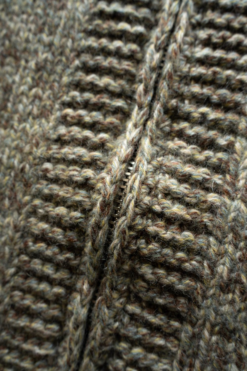 yak/lambs multi ply HAND KNITTING cowichan sweater(SUNNY)