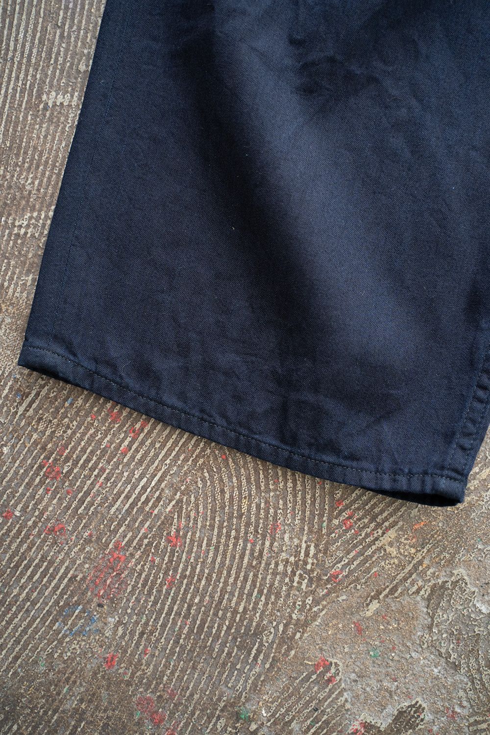 【ラスト1点】【25SS】5.5ozデニムワンタックパンツ(BLACK NAVY)
