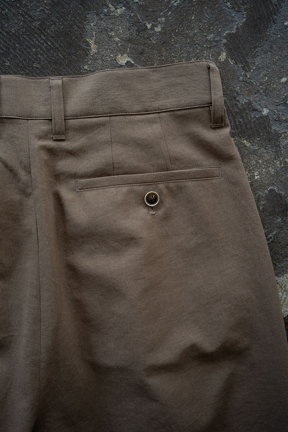 【26SS】2-Tack Wide Slacks/2タックワイドスラックス(BEIGE)