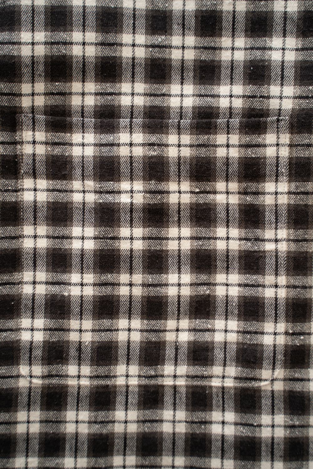 【26AW】Cotton Silk Check Shirts(CHARCOAL CHECK)