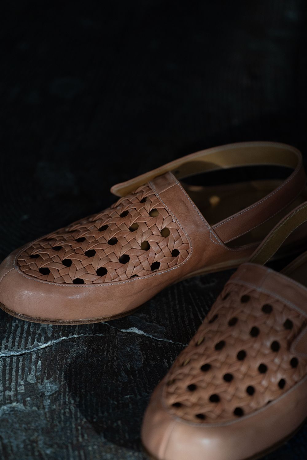 Cage Sandal(camel)