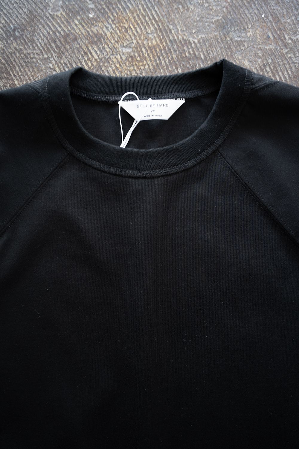【26SS】オーバーサイズ変形スリーブTシャツ(BLACK)