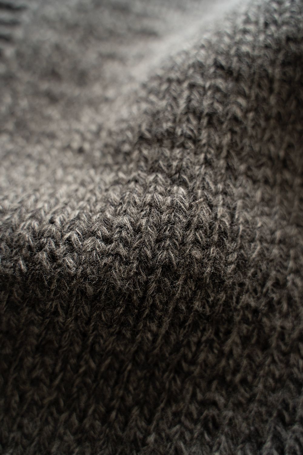 【Sサイズ】Cotton/Papar/Wool HAND KNITTING cowichan sweater(KURE)