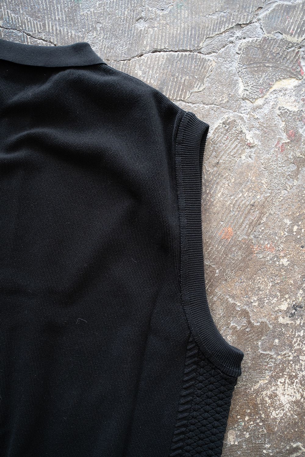 【25SS】Kinkai collar Vest(BLACK)