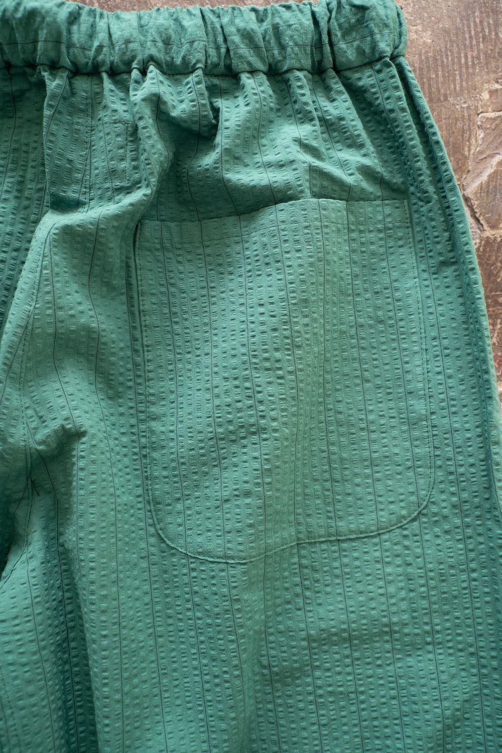 【ラスト1点】【23SS】"day"パジャマ【セットアップ】(GREEN×BLACK)