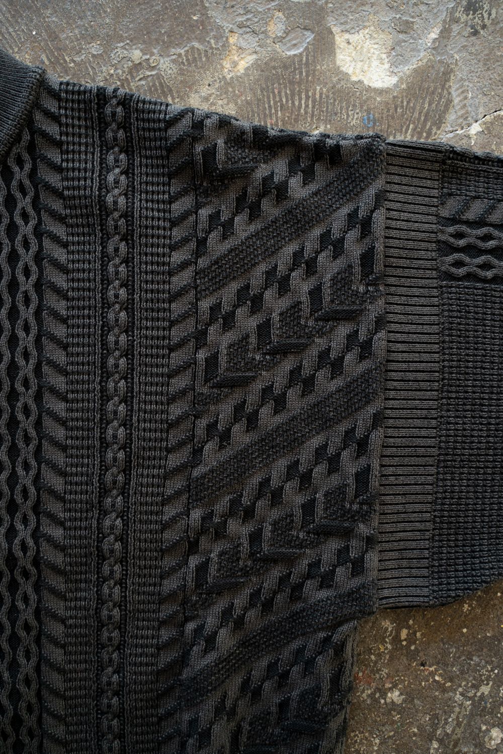 【25AW】Fubuki Knit(BLACK)