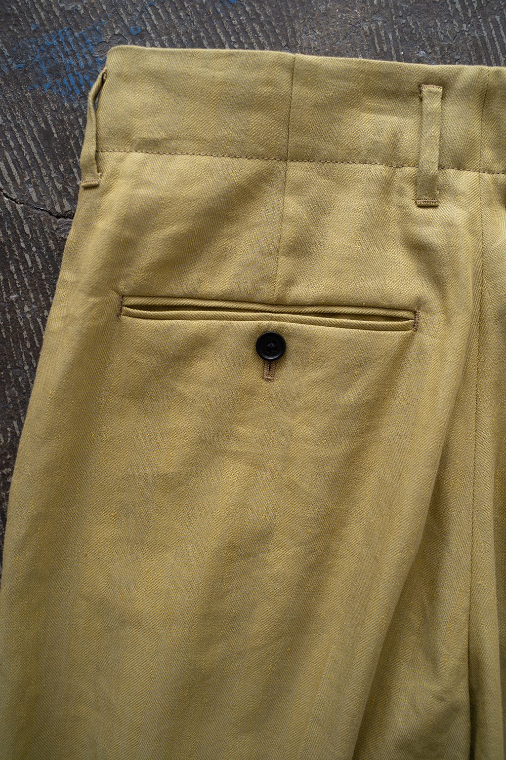 KHONOROGICA - 【ラスト1点】【23SS】LI/C Herringbone Double