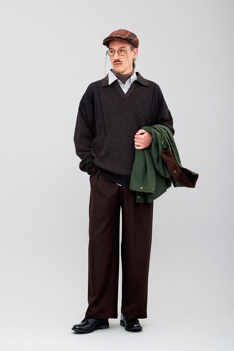【25AW】Setsuen Skipper Knit(BROWN)