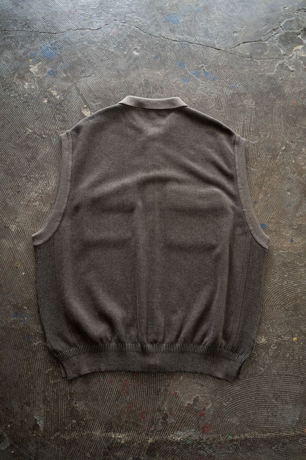 【26SS】Haoto collar Vest(GREIGE)