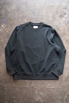 【ラスト1点】【23AW】ピボットスリーブプルオーバースウェット(BLACK NAVY)