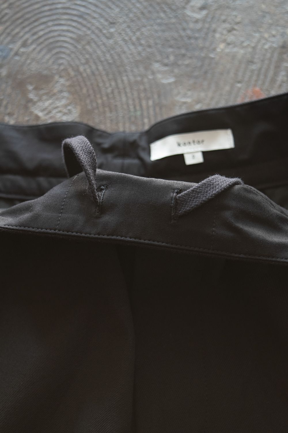 【ラスト1点】【20AW】Drawstring Seam Pants(CHARCOAL)