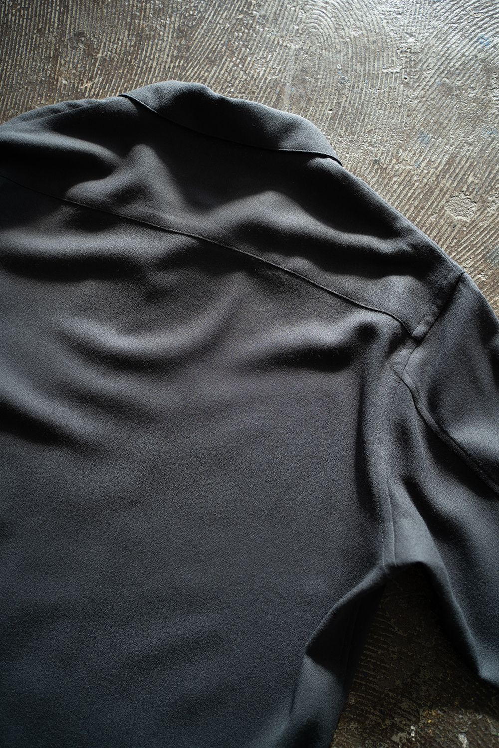【ラスト1点】【25AW】ウールアムンゼンシャツ(CHARCOAL)